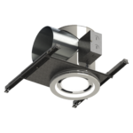 Fusion Air 6-inch 90° Downlight with Integrated Air Diffusion - HVAC Lighting Products - Fusion Air Lighting