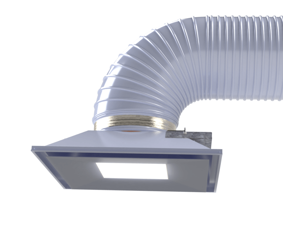 Fusion Air 2x2 Air Handling Downlight | Fusion Air Lighting